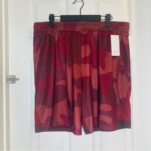 All In Motion Maroon Active Shorts Size Large - Picture 1 of 12